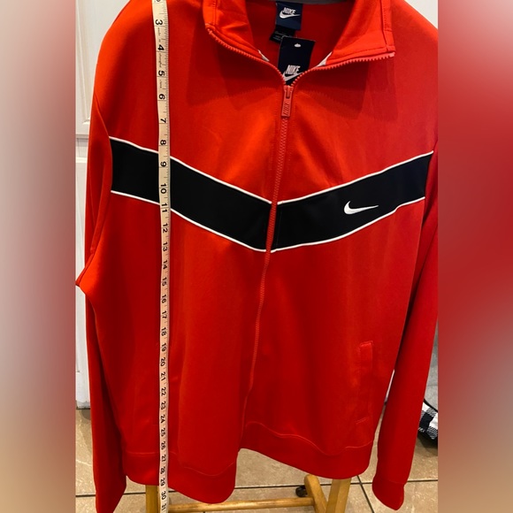 Nike Men’s Striker Full Zip Warm Up Track Jacket - NWT - Size XXL - Red - Picture 7 of 10